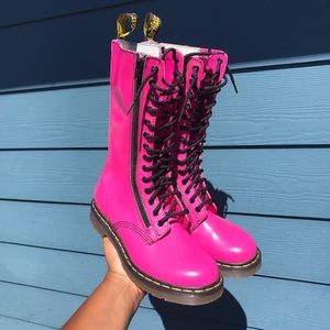 Hot Pink Dr. Martens